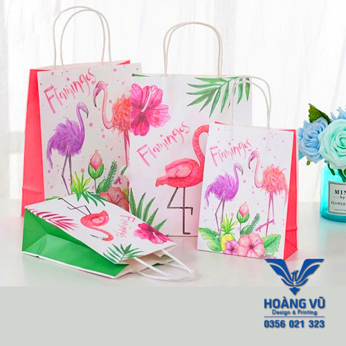 TÚI GIẤY KRAF TRẮNG